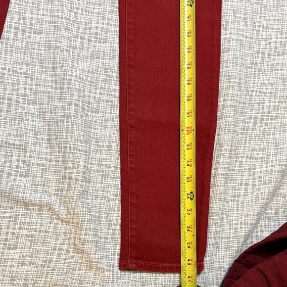 Vince. Maroon Women's Skinny Jeans Size 29 - Picture 14 of 16